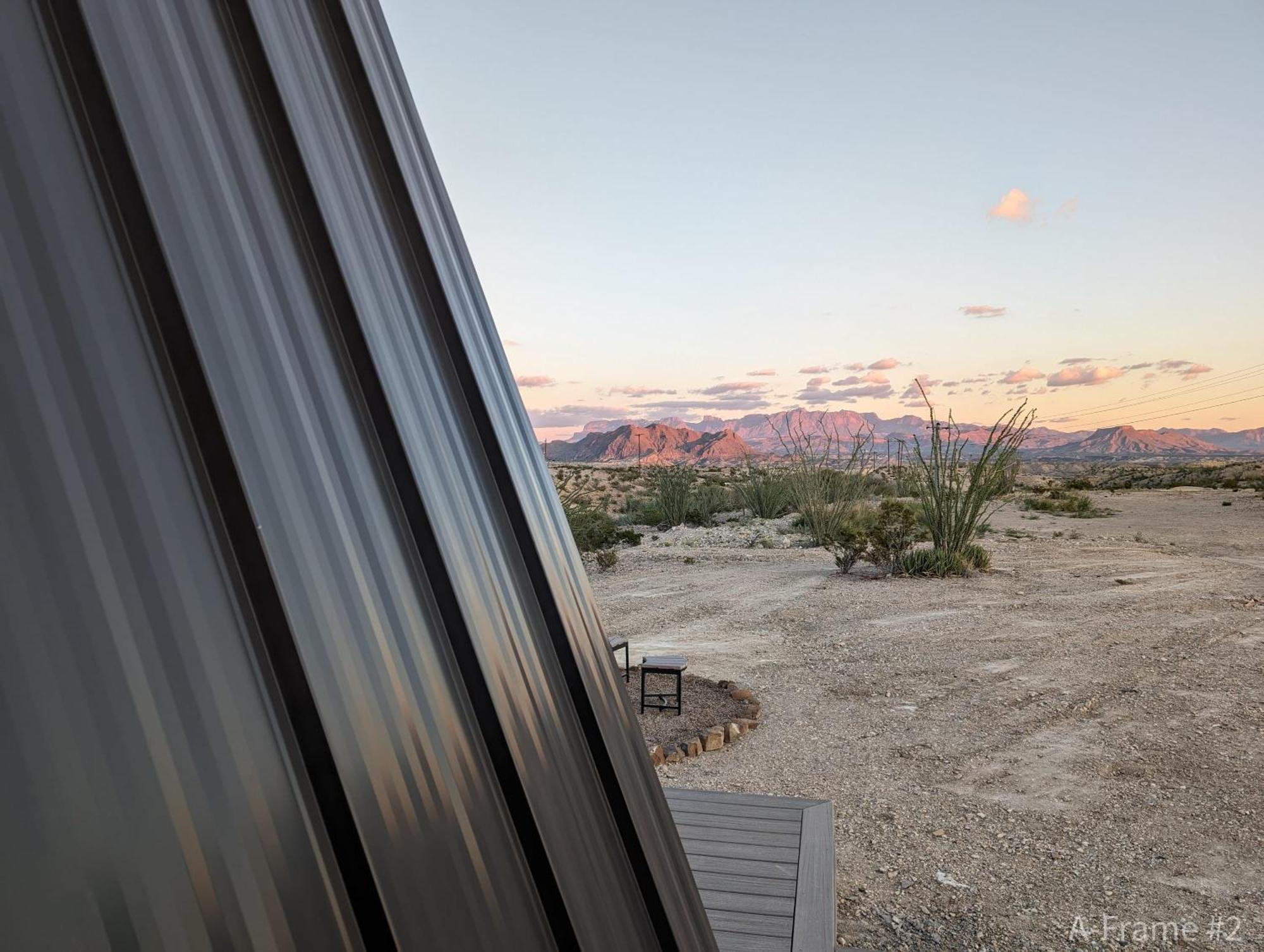 Stardust Big Bend Luxury A-Frame#4 Great Views Villa Terlingua Luaran gambar