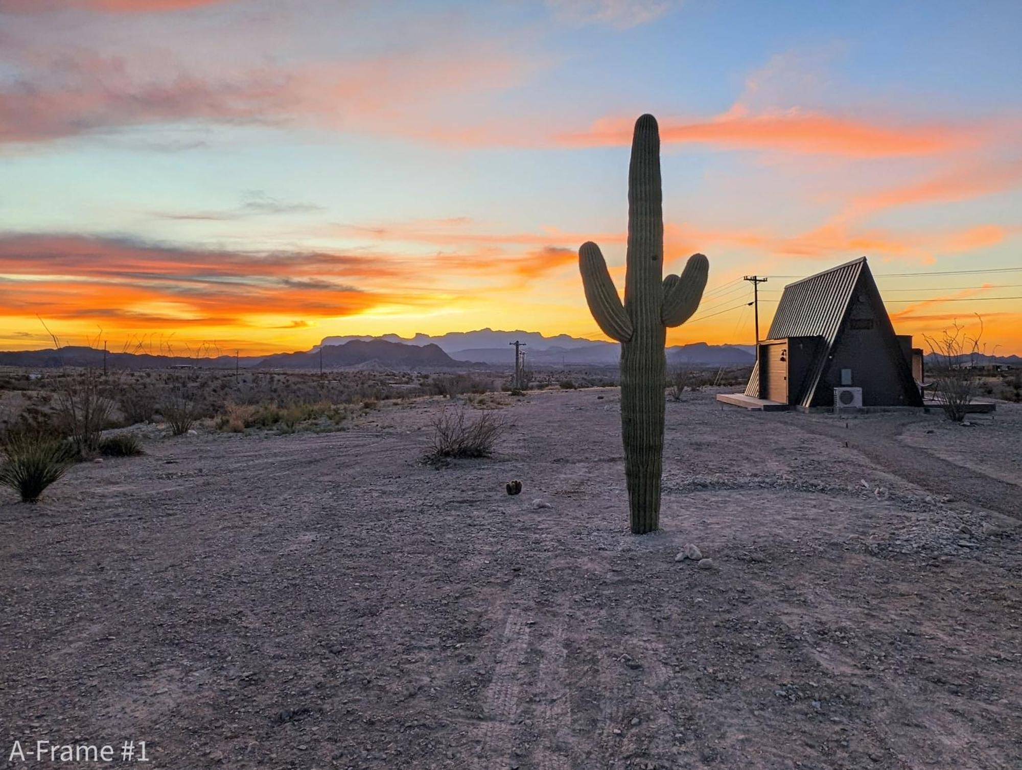 Stardust Big Bend Luxury A-Frame#4 Great Views Villa Terlingua Luaran gambar