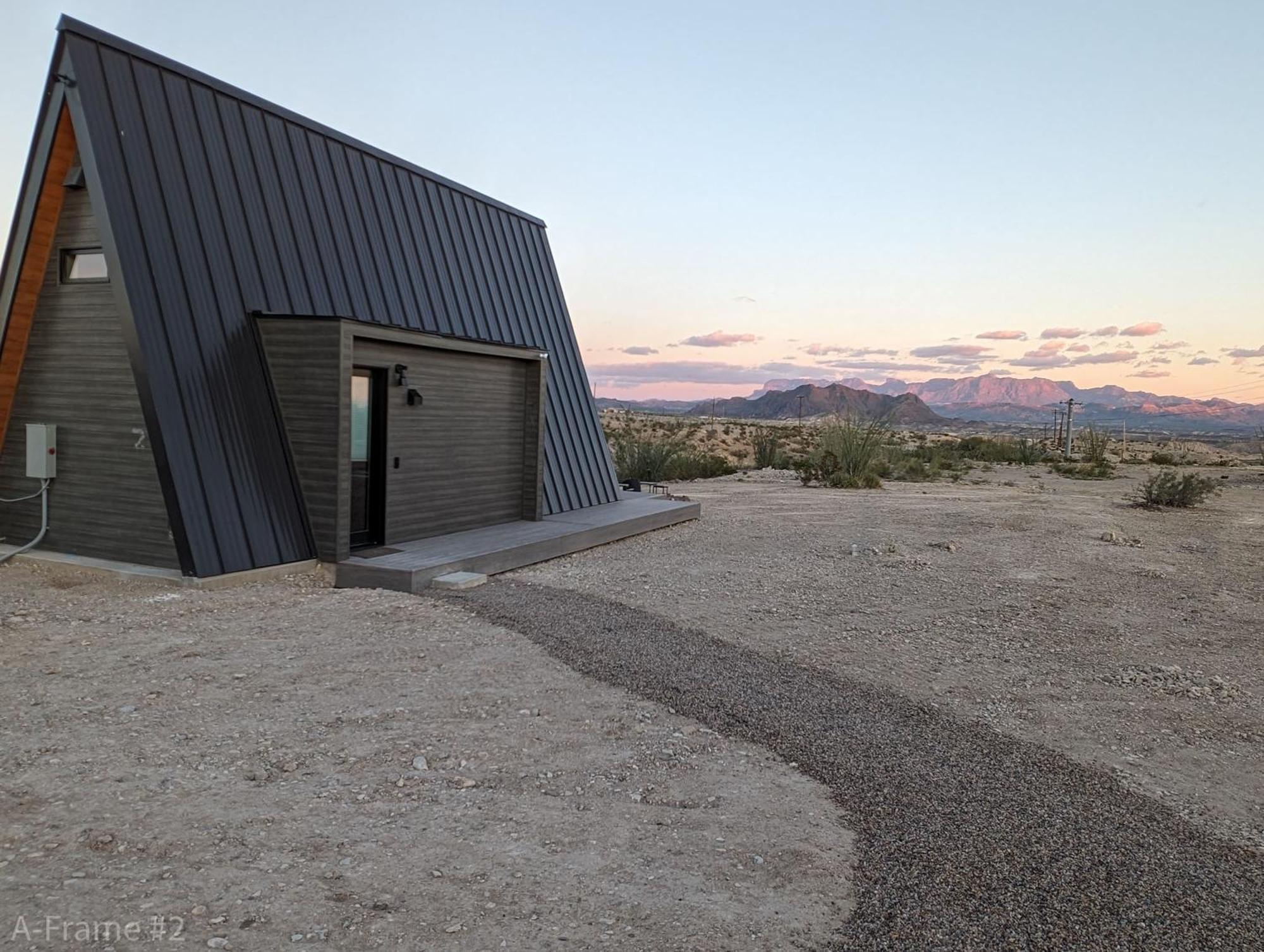 Stardust Big Bend Luxury A-Frame#4 Great Views Villa Terlingua Luaran gambar