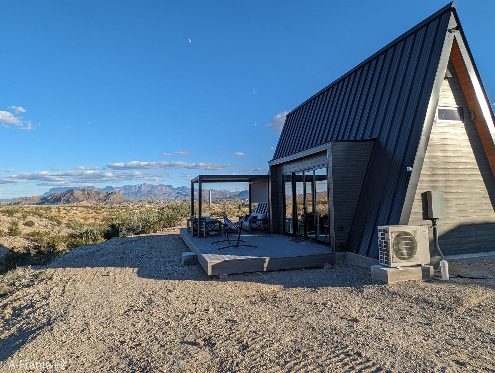 Stardust Big Bend Luxury A-Frame#4 Great Views Villa Terlingua Luaran gambar