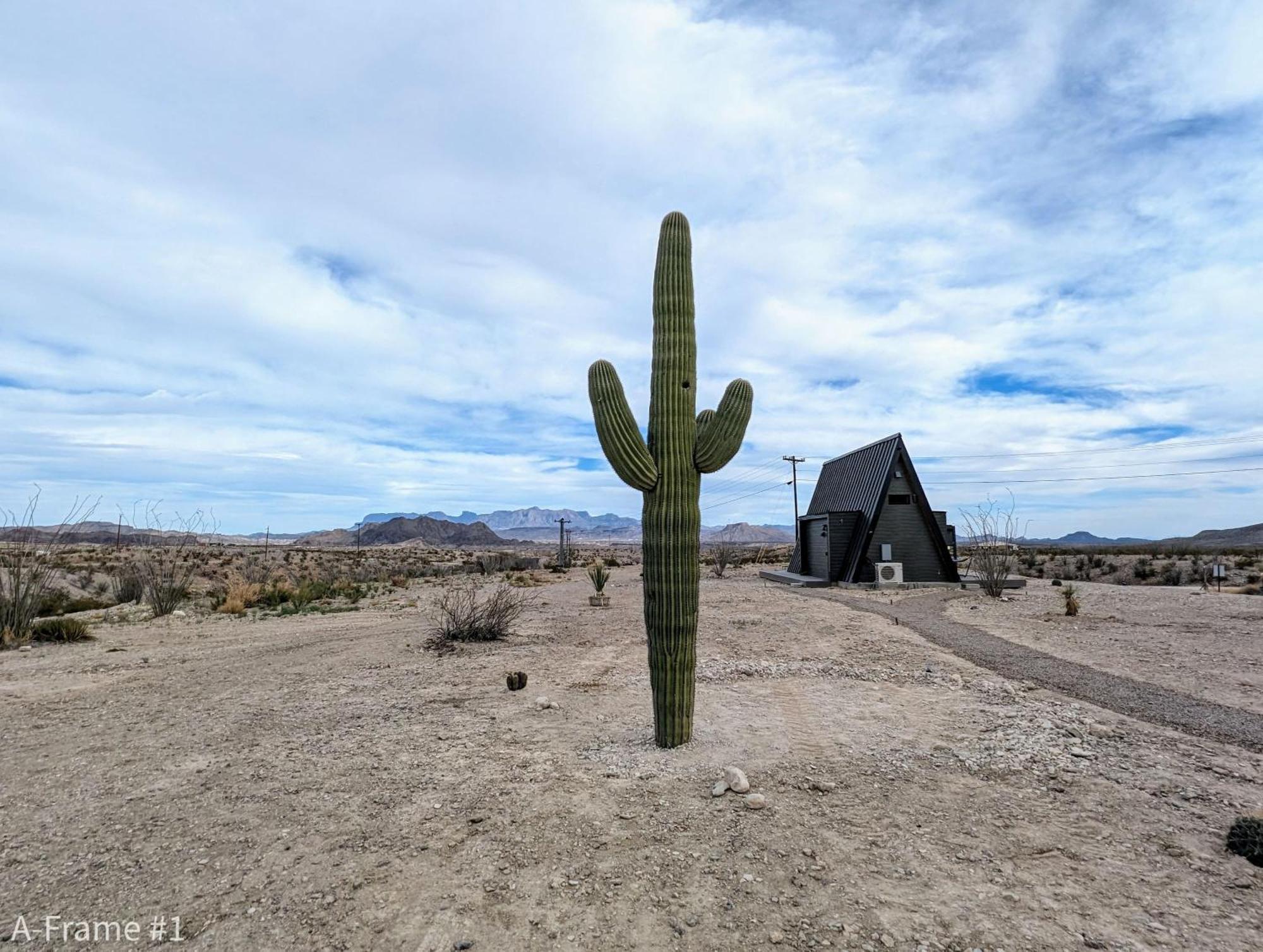 Stardust Big Bend Luxury A-Frame#4 Great Views Villa Terlingua Luaran gambar