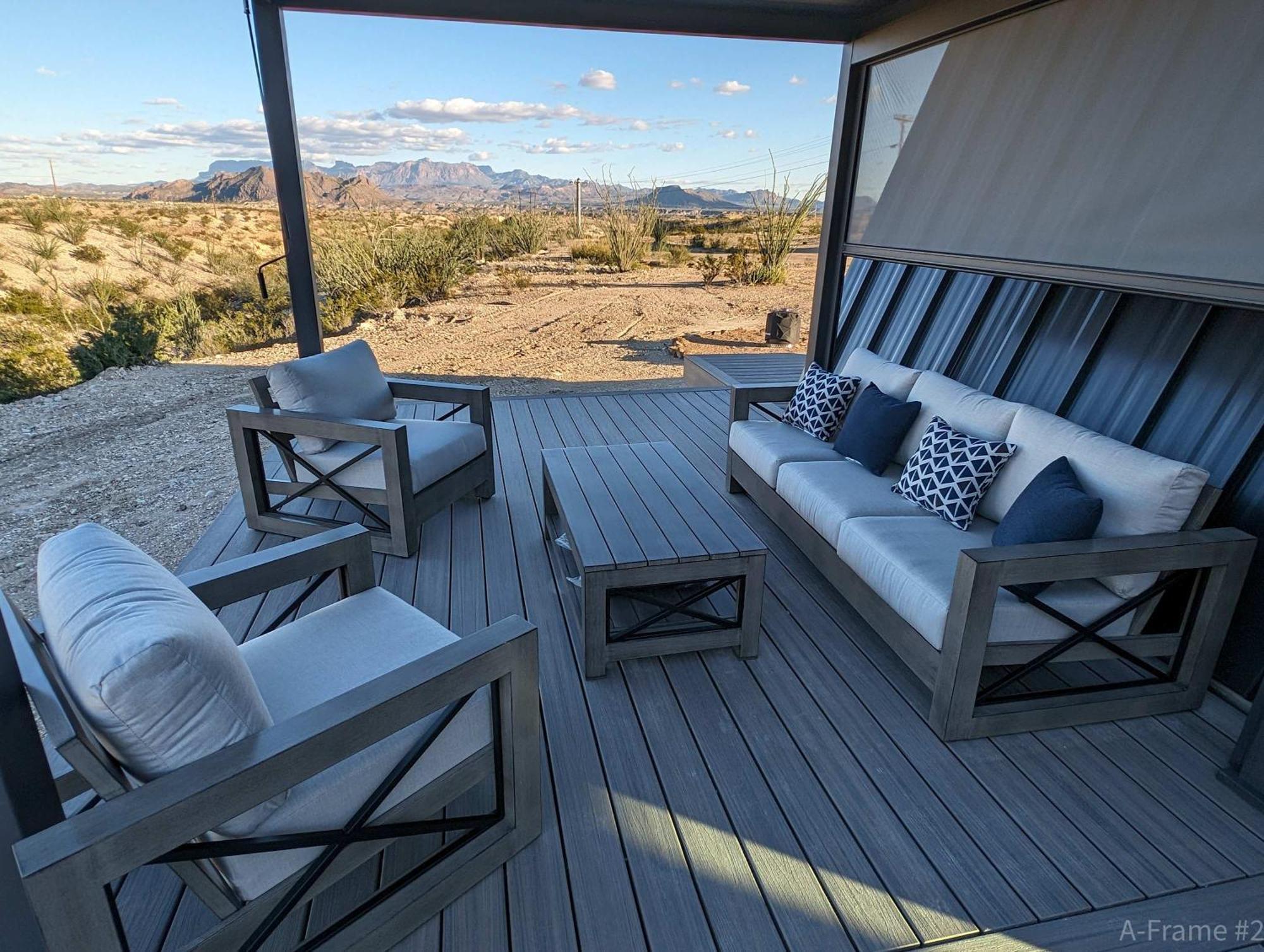 Stardust Big Bend Luxury A-Frame#4 Great Views Villa Terlingua Luaran gambar